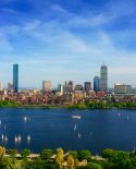 Skyline of Boston at noon