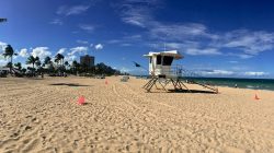 A beach in Fort Lauderdale