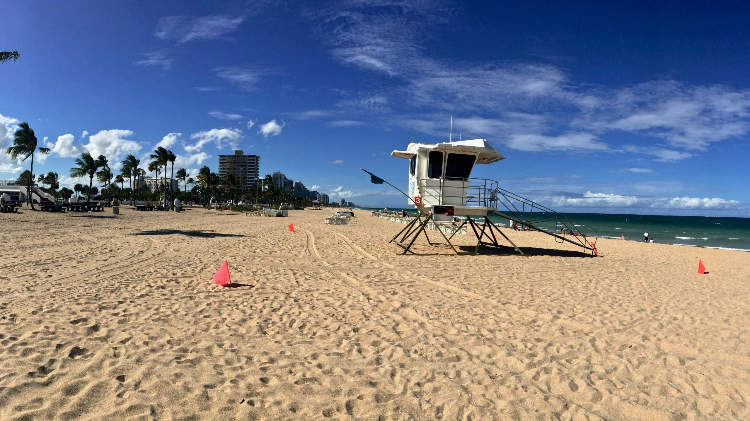 A beach in Fort Lauderdale