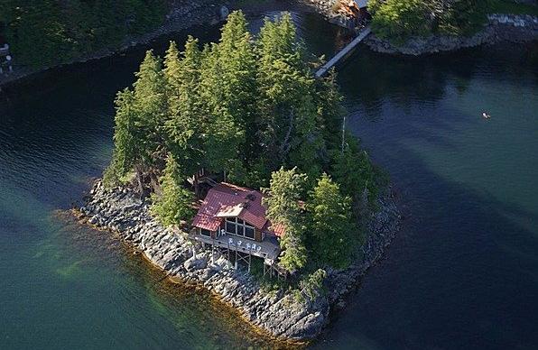 Listing of the Week: Northern exposure home for sale, private island included